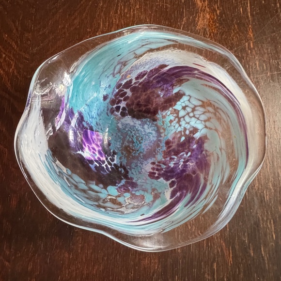 Art Glass Bowl - Picture 3 of 5